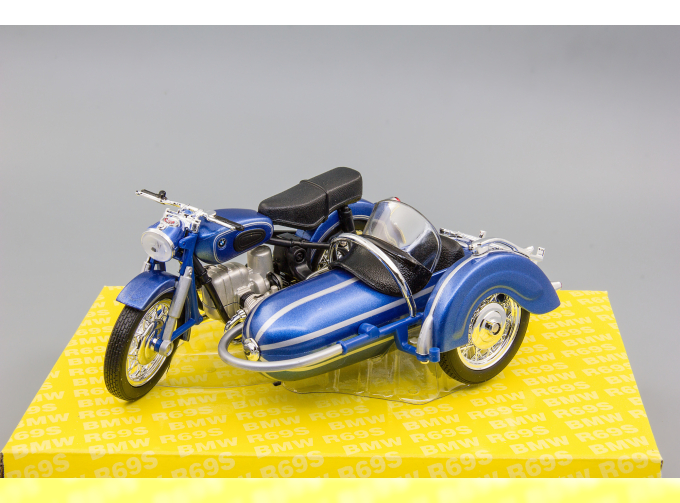 BMW R69S SideCar, Blue