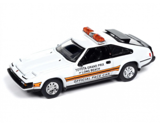 TOYOTA Celica Supra Long Beach Official Pace Car (1983), white