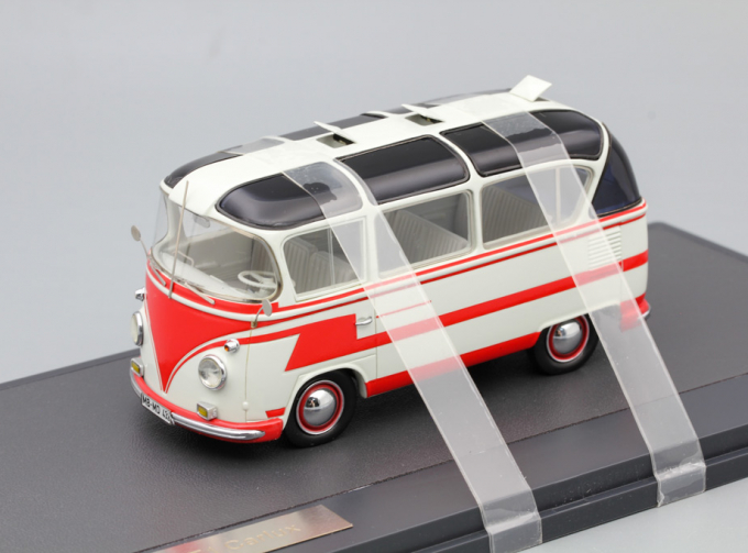 VOLKSWAGEN T1 Auwearter Carlux 1963, Red/White