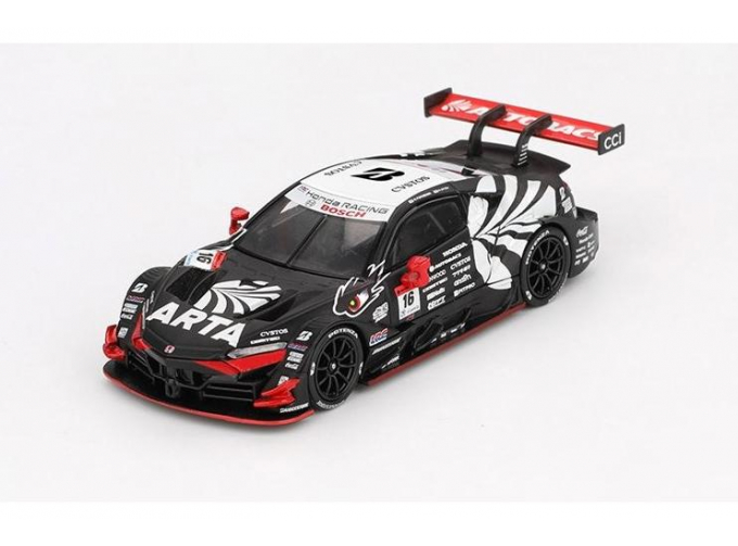 HONDA NSX GT "Type S" GT 500 #16, black/white