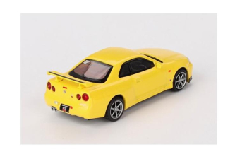 NISSAN Skyline GT-R (R34) V-Spec RHD, yellow