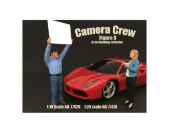 Camera Crew *Crew Holding Reflector*