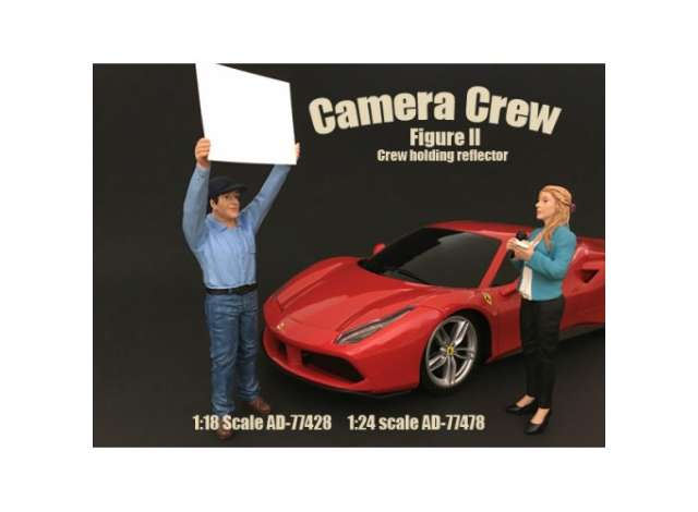 Camera Crew *Crew Holding Reflector*