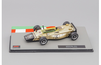 LOTUS F1 56b N 5 Season (1971) Emerson Fittipaldi, gold / black