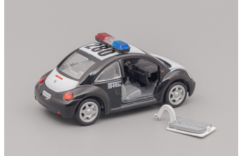 (Уценка!) VOLKSWAGEN Beetle Police Department USA, black / white