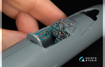 3D Декаль интерьера кабины МиГ-21МФ (Московского завода) (Eduard) (с 3D-печатными деталями)