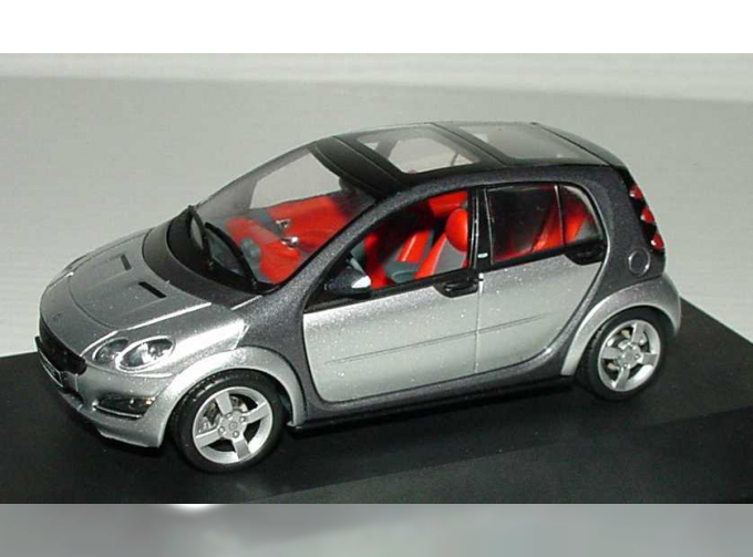 SMART forfour W454 (2004), starlight silver (серебристый с серым)