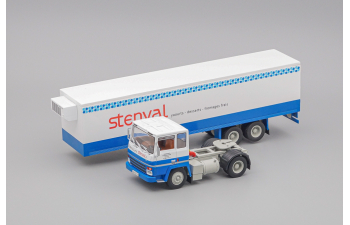 BERLIET TR280 Frigo Stenval (1973), blue / white