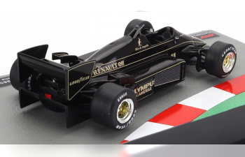 LOTUS F1 97t Renault Turbo Team Lotus №11 Season (1985) Elio De Angelis, Black Gold