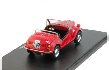 FIAT 500 Gamine (1967), red