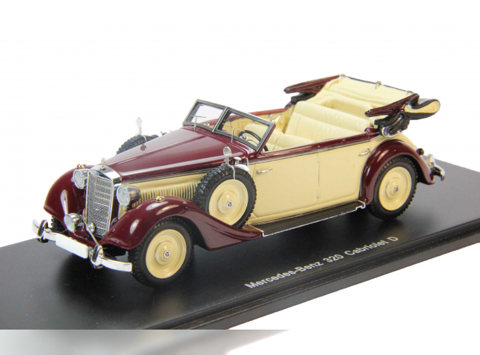 MERCEDES-BENZ 320 D Cabriolet W142 (1937-1942), cream / brown