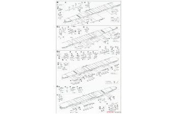 Сборная модель Sea Way Model (EX) Series IJN Aircraft Carrier Unryu (1944.8/1944.12)