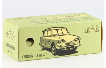 CITROEN AMI 6 Berline (1966), light green/white