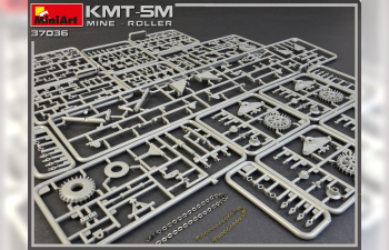 Сборная модель Аксессуары KMT-5M MINE-ROLLER