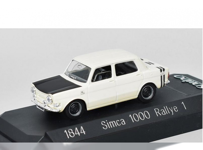 SIMCA 1000 Rallye, white / black