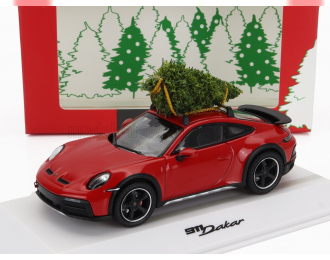 PORSCHE 911 992 Coupe Dakar Christmas Edition (2023), Carmen Red