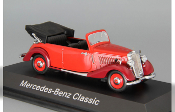 MERCEDES-BENZ 170V Cabriolet, red