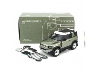 LAND ROVER Defender 90 WITH ROOF PACK - 2020 - PANGEA GREEN