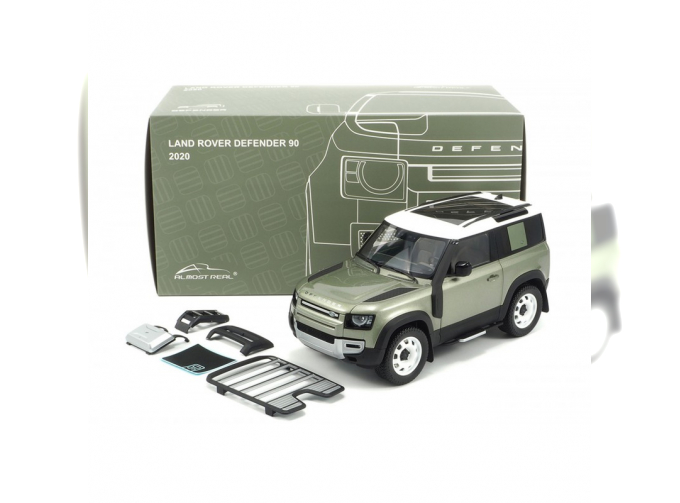 LAND ROVER Defender 90 WITH ROOF PACK - 2020 - PANGEA GREEN