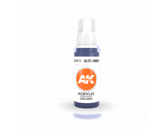 Краска акриловая 3rd Generation Ultramarine 17ml