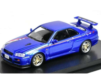 NISSAN Skyline R34 V-Spec *Nismo Livery*, blue