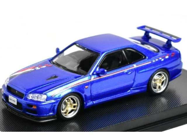 NISSAN Skyline R34 V-Spec *Nismo Livery*, blue