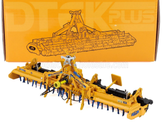 Складная роторная борона Dtek Plus 600 +  прикатывающий каток ALPEGO 