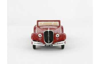 CITROEN Traction 22 Cabriolet (1934), red