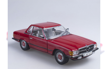 MERCEDES-BENZ 350 SL Hard Top Coupe (1977), signal red