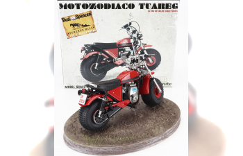 MOTOZODIACO Tuareg (1972) - From Movie - Altrimenti Ci Arrabbiamo - Tv Series - Motorcycle, Red