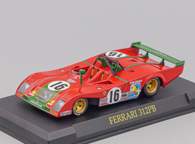 FERRARI 312PB (1973), Ferrari Collection 53, red