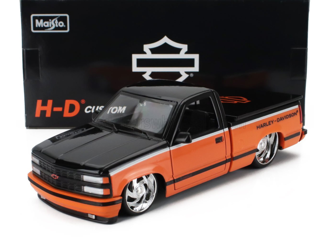 CHEVROLET 454 Ss Pick-up Harley Davidson (1993), Orange Black