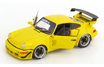 PORSCHE 911 (964) RWB Natalie (2023), yellow black