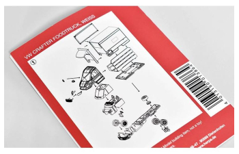 Сборная модель VOLKSWAGEN Crafter Foodtruck