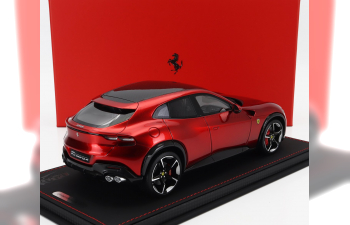 FERRARI Purosangue Suv (2022) - Con Vetrina - With Showcase, Rosso Magma - Red Met