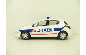 PEUGEOT 308 Police, Jet-Car 1:43, белый