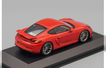 PORSCHE Cayman GT4 Indischrot