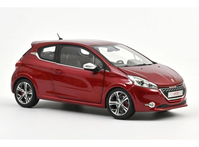 PEUGEOT 208 GTi (2013), красный