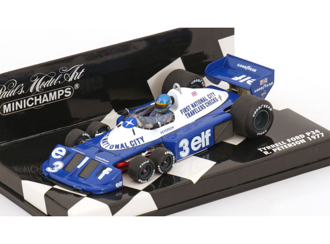 TYRRELL P34 6-Wheeler, Peterson (1977)