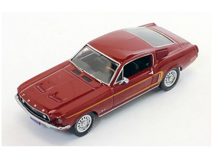 FORD Mustang GT390 Fastback 1968, metallic red