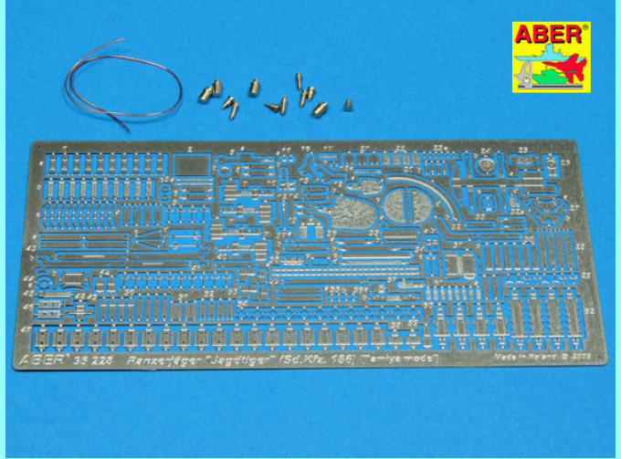 Фототравление для Jagdtiger (Sd.Kfz. 186) Vol.1 - basic set