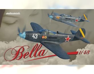 Сборная модель Американский истребитель Bell P-39 Airacobra в окраске советских ассов