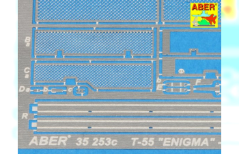 Фототравление для Iraqi Medium Tank Т-55 ''ENIGMA'' - vol.1 - basic set