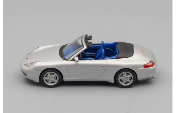 PORSCHE 911 Carrera Cabrio (2001), silver metallic