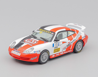 PORSCHE 911 996 Gt3 Team Chereau №16 Pirelli Supercup (1999), Jean Pierre Jarier, white / red