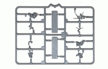 Сборная модель Немецкий пулемёт MG-34 с расчётом (1941-1945)