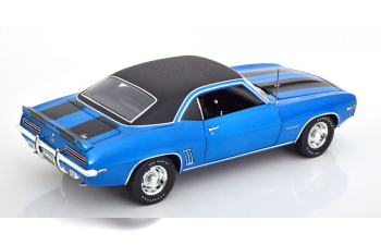 CHEVROLET Camaro Z/28 (1969), blue-metallic flatblack