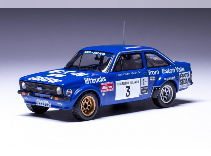 FORD Escort MK II R №3 Circuit of Ireland - B.Coleman, N.Brendan (1980), blue