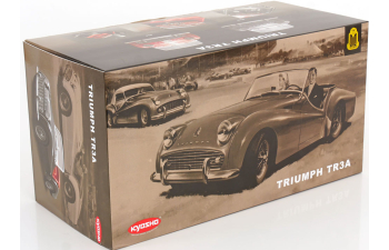 TRIUMPH TR3A, red white