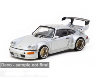 PORSCHE 911 RWB (964) (1990), silver